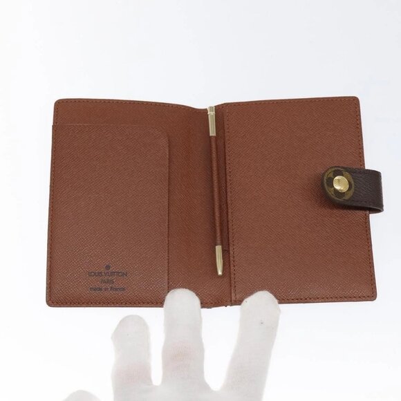 LOUIS VUITTON Monogram Etui Palm PDA Day Planner Cover M63028 LV Auth 126344 - Picture 11 of 16